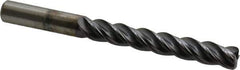 Kennametal - 3/8", 4 Flute, Solid Carbide, 0.06" Corner Radius End Mill - 4" OAL, 2-1/2" LOC - USA Tool & Supply
