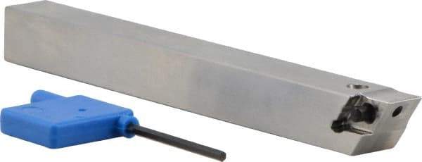 Iscar - PDAC, Right Hand Cut, 5/8" Shank Height x 5/8" Shank Width, Neutral Rake Indexable Turning Toolholder - 5.9" OAL, DC..3 Insert Compatibility, Series Isoturn - USA Tool & Supply