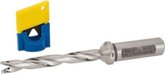 Iscar - 0.394" to 0.429" Diam, 8xD, 3.15" Max Depth, 5/8" Shank Diam, 5.68" OAL, Replaceable-Tip Drill - FCP, ICK, ICK-2M, ICM, ICP, iCP-2M Insert, 63104400 Toolholder, Series SumoCham - USA Tool & Supply