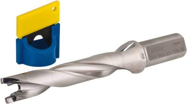 Iscar - 0.866" to 0.902" Diam, 5xD, 4.33" Max Depth, 1" Shank Diam, 7.9" OAL, Replaceable-Tip Drill - FCP, ICK, ICK-2M, ICM, ICP, iCP-2M Insert, 63104426 Toolholder, Series SumoCham - USA Tool & Supply