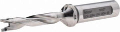 Iscar - 0.394" to 0.409" Diam, 5xD, 1.96" Max Depth, 5/8" Shank Diam, 4-1/2" OAL, Replaceable-Tip Drill - FCP, ICK, ICK-2M, ICM, ICP, iCP-2M Insert, 63105472 Toolholder, Series SumoCham - USA Tool & Supply