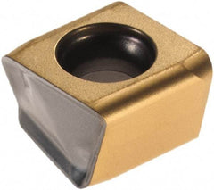 Iscar - HTP LNHT0604 ER Grade IC330 Carbide Milling Insert - TiCN/TiN Finish, 0.2665" Thick, 0.8mm Corner Radius - USA Tool & Supply