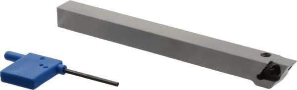 Iscar - PDAC, Right Hand Cut, 1/2" Shank Height x 1/2" Shank Width, Neutral Rake Indexable Turning Toolholder - 5.9" OAL, DC..3 Insert Compatibility, Series Isoturn - USA Tool & Supply