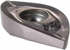 Iscar - BCR100 QT Grade IC908 Carbide Milling Insert - TiAlN Finish, 0.17" Thick, 1/2" Corner Radius - USA Tool & Supply