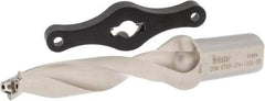Iscar - 3/4 to 0.783" Diam, 5xD, 3.74" Max Depth, 1" Shank Diam, 6-3/4" OAL, Replaceable Tip Drill - IDK, IDM, IDN, IDP Insert, DSM Toolholder, Series ChamDrillJet - USA Tool & Supply