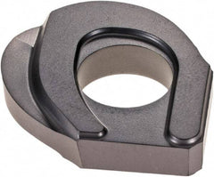 Iscar - HBRD.75 QF Grade IC908 Carbide Milling Insert - TiAlN Finish, 0.183" Thick, 3/8" Corner Radius - USA Tool & Supply
