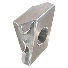 Iscar - LNHT1506 HT Grade IC910 Carbide Milling Insert - AlTiN Finish, 0.5488" Thick, 0.8mm Corner Radius - USA Tool & Supply