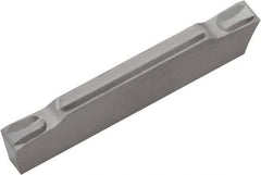 Kyocera - 1520GMM MT Grade PR915, 1.5mm Cutting Width Carbide Grooving Insert - 0.492" Max Depth of Cut, Right Hand, 0.05mm Corner Radius, TiAlN Finish - USA Tool & Supply