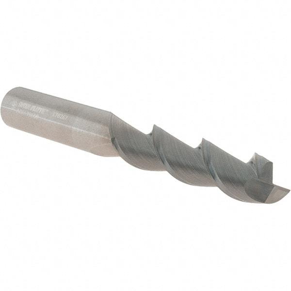 Made in USA - Roughing & Finishing Mill - Straight Shank, 48° Helix - USA Tool & Supply