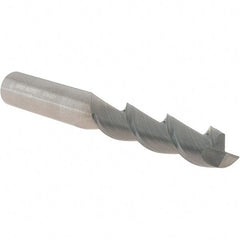 Made in USA - Roughing & Finishing Mill - Straight Shank, 48° Helix - USA Tool & Supply