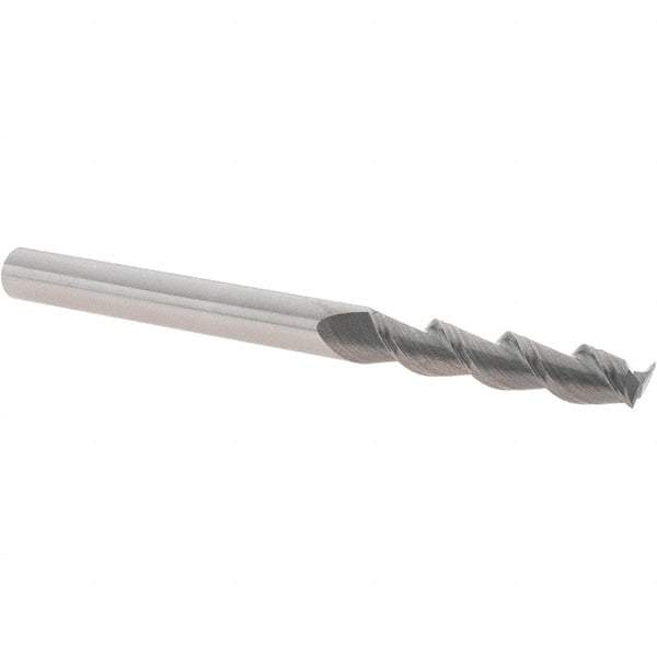 Made in USA - Roughing & Finishing Mill - Straight Shank, 48° Helix - USA Tool & Supply
