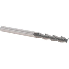 Made in USA - Roughing & Finishing Mill - Straight Shank, 48° Helix - USA Tool & Supply