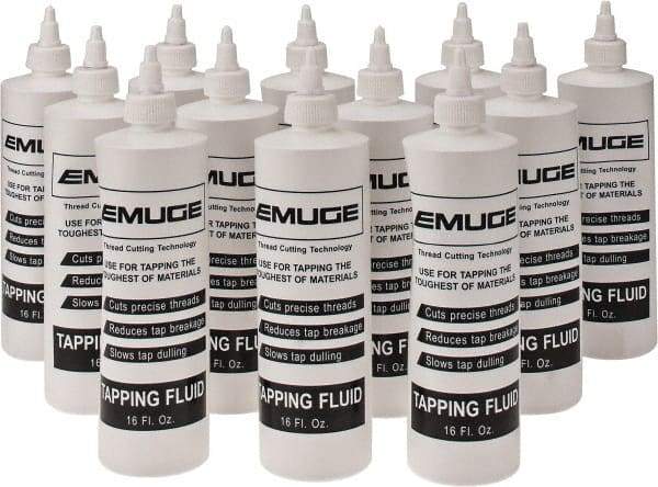 Emuge - 16 oz Bottle Tapping Fluid - Synthetic - USA Tool & Supply
