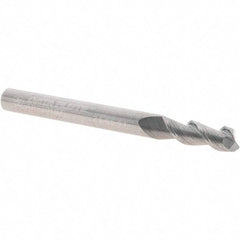 Made in USA - Roughing & Finishing Mill - Straight Shank, 48° Helix - USA Tool & Supply