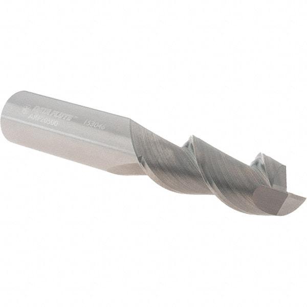 Made in USA - Roughing & Finishing Mill - Straight Shank, 48° Helix - USA Tool & Supply