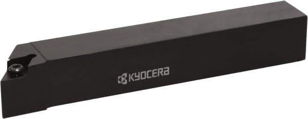 Kyocera - SDJCR, Right Hand Cut, 93° Lead Angle, 3/8" Shank Height x 3/8" Shank Width, Positive Rake Indexable Turning Toolholder - 5" OAL, Multiple Insert Compatibility, Series SDJC - USA Tool & Supply