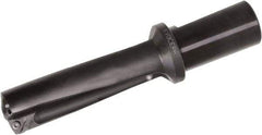 Kyocera - 3.54" Max Drill Depth, 3xD, 30mm Diam, Indexable Insert Drill - 2 Inserts, 1" Shank Diam, Whistle Notch Shank - USA Tool & Supply