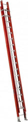 Louisville - 36' High, Type IA Rating, Fiberglass Industrial Extension Ladder - USA Tool & Supply