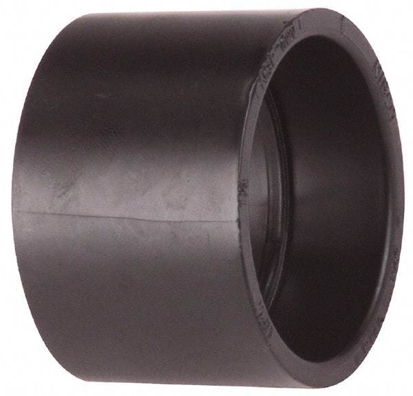 NIBCO - 4 x 3", ABS Drain, Waste & Vent Pipe Coupling - Hub x Hub - USA Tool & Supply