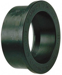 NIBCO - 4 x 2", ABS Drain, Waste & Vent Pipe Flush Bushing - Spig x Hub - USA Tool & Supply