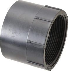 NIBCO - 3", ABS Drain, Waste & Vent Pipe Adapter - Hub x FIPT - USA Tool & Supply