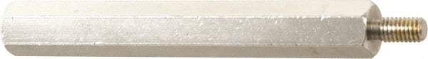 Electro Hardware - #4-40, 1/4" OAL, 3/16" Across Flats, Stainless Steel Hex Male/Female Circuit Board Standoffs - 1/4" Thread Depth, 1/4" Body Length, Passivated Finish - USA Tool & Supply
