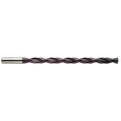 Guhring - 15/32" 140° 2-Flute Solid Carbide Extra Length Drill Bit - USA Tool & Supply