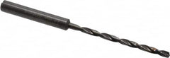Guhring - 3.1mm 140° 2-Flute Solid Carbide Extra Length Drill Bit - USA Tool & Supply