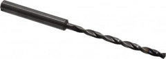 Guhring - 3.3mm 140° 2-Flute Solid Carbide Extra Length Drill Bit - USA Tool & Supply