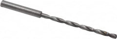 Guhring - 3.9mm 140° 2-Flute Solid Carbide Extra Length Drill Bit - USA Tool & Supply