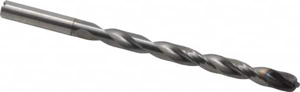 Guhring - 25/64" 140° 2-Flute Solid Carbide Extra Length Drill Bit - USA Tool & Supply