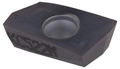 Kennametal - EC1024 LD Grade KC522M Carbide Milling Insert - TiAlN Finish, 0.148" Thick, 2.4mm Corner Radius - USA Tool & Supply