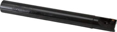 Kennametal - 3/4" Cut Diam, 0.398" Max Depth of Cut, 3/4" Shank Diam, 6.7" OAL, Indexable Square Shoulder End Mill - EC10.., EP10.. Inserts, Cylindrical Shank, 0° Lead Angle, Through Coolant - USA Tool & Supply