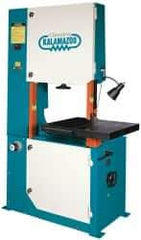 Clausing - 40 Inch Throat Capacity, Variable Speed Pulley Vertical Bandsaw - 50 to 5200 SFPM, 5 HP, Three Phase - USA Tool & Supply