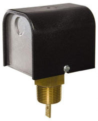 McDonnell & Miller - 160 psi, Brass Housing, General Purpose Flow Switch - 5.1 to 131.1 GPM, 120 VAC Voltage - USA Tool & Supply