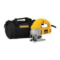 DeWALT - 5.5 Amp, 3,100 SPM, 1 Inch Stroke Length, Electric Jigsaw - 120V, 45° Cutting Angle - USA Tool & Supply