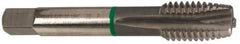 Guhring - 5/16-24 UNF, 3 Flute, Bright Finish, Cobalt Spiral Point Tap - Plug Chamfer, Right Hand Thread, 2.72" OAL, 0.71" Thread Length, 0.318" Shank Diam, 2B Class of Fit, Series 3914 - Exact Industrial Supply