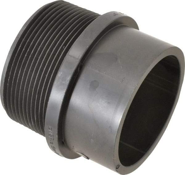 NIBCO - 3", ABS Drain, Waste & Vent Pipe Adapter - Spig x MIPT - USA Tool & Supply