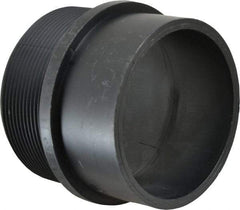 NIBCO - 4", ABS Drain, Waste & Vent Pipe Adapter - Spig x MIPT - USA Tool & Supply