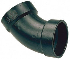 NIBCO - 6", ABS Drain, Waste & Vent Pipe - Hub x Hub - USA Tool & Supply