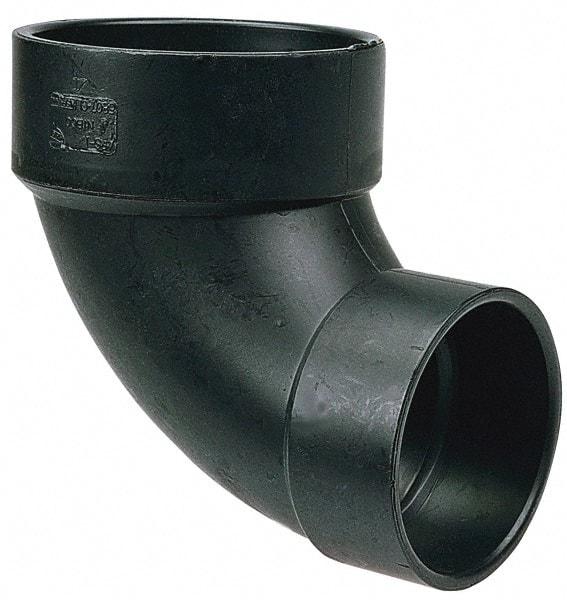 NIBCO - 4 x 3", ABS Drain, Waste & Vent Pipe - Hub x Hub - USA Tool & Supply