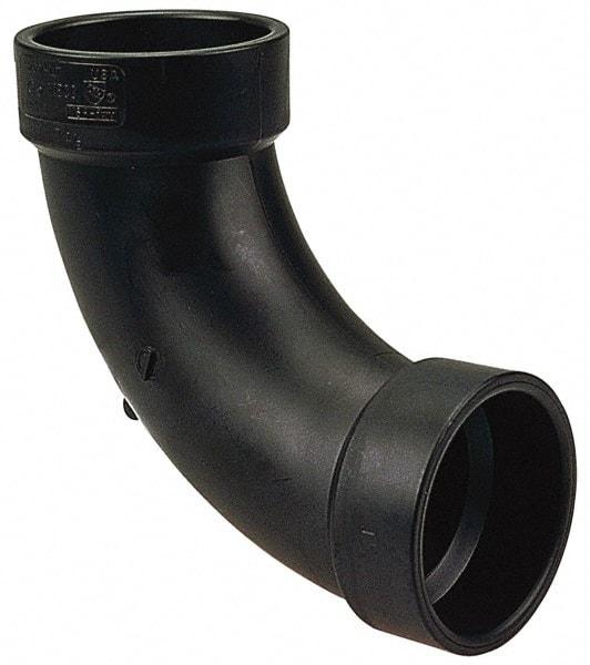 NIBCO - 4", ABS Drain, Waste & Vent Pipe - Hub x Hub - USA Tool & Supply