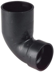 NIBCO - 4 x 3", ABS Drain, Waste & Vent Pipe 90 Street Elbow - Spig x Hub - USA Tool & Supply