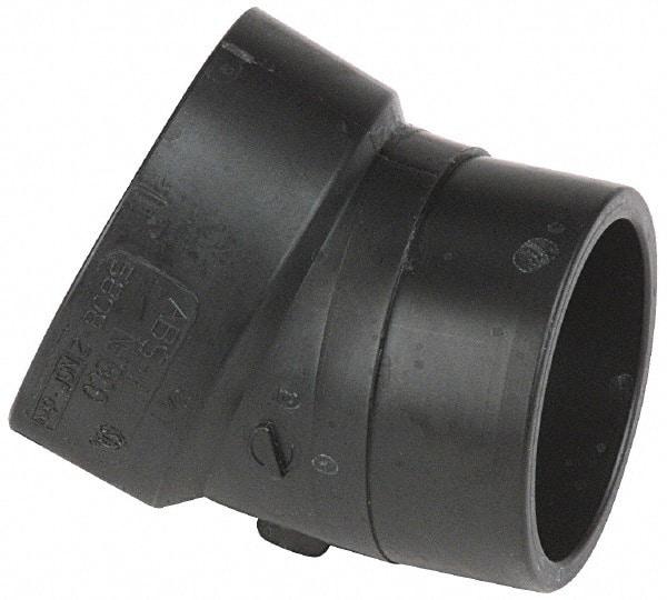 NIBCO - 4", ABS Drain, Waste & Vent Pipe - Spig x Hub - USA Tool & Supply