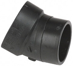 NIBCO - 4", ABS Drain, Waste & Vent Pipe - Spig x Hub - USA Tool & Supply
