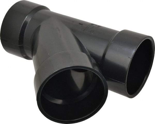 NIBCO - 3", ABS Drain, Waste & Vent Pipe 45 Wye - Hub x Hub x Hub - USA Tool & Supply