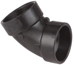 NIBCO - 4", ABS Drain, Waste & Vent Pipe - Hub x Hub - USA Tool & Supply