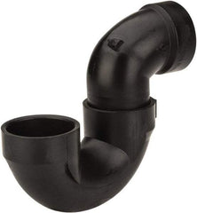 NIBCO - 1-1/2", ABS Drain, Waste & Vent Pipe P Trap - Hub x Hub - USA Tool & Supply