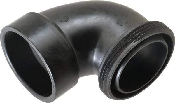 NIBCO - 1-1/2", ABS Drain, Waste & Vent Pipe P Trap with Union - Hub x SJ - USA Tool & Supply