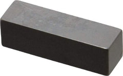 Mitutoyo - 0.35" Rectangular Steel Gage Block - Accuracy Grade 0, Includes Certificate of Inspection - USA Tool & Supply